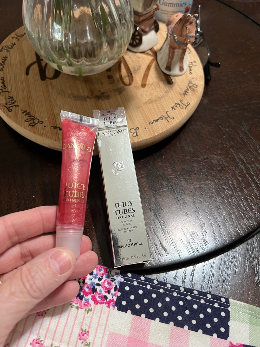 New Juicy Tubes Original Lip Gloss - Magic Spell (Pink-Red)